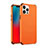 Custodia Silicone Ultra Sottile Morbida 360 Gradi Cover C03 per Apple iPhone 12 Pro Max Arancione
