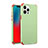 Custodia Silicone Ultra Sottile Morbida 360 Gradi Cover C03 per Apple iPhone 12 Pro Max Verde Pastello