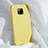 Custodia Silicone Ultra Sottile Morbida 360 Gradi Cover C03 per Huawei Mate 20 Pro Giallo