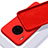 Custodia Silicone Ultra Sottile Morbida 360 Gradi Cover C03 per Huawei Mate 30 5G Rosso