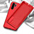 Custodia Silicone Ultra Sottile Morbida 360 Gradi Cover C03 per Huawei P30 Pro New Edition Rosso