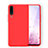 Custodia Silicone Ultra Sottile Morbida 360 Gradi Cover C03 per Samsung Galaxy A70S Rosso