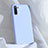 Custodia Silicone Ultra Sottile Morbida 360 Gradi Cover C03 per Samsung Galaxy Note 10 5G Cielo Blu