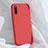 Custodia Silicone Ultra Sottile Morbida 360 Gradi Cover C03 per Samsung Galaxy Note 10 Rosso