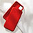 Custodia Silicone Ultra Sottile Morbida 360 Gradi Cover C04 per Huawei Nova 6 SE Rosso