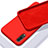 Custodia Silicone Ultra Sottile Morbida 360 Gradi Cover C04 per Huawei P20 Rosso