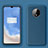 Custodia Silicone Ultra Sottile Morbida 360 Gradi Cover C04 per OnePlus 7T Blu