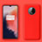 Custodia Silicone Ultra Sottile Morbida 360 Gradi Cover C04 per OnePlus 7T Rosso