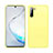 Custodia Silicone Ultra Sottile Morbida 360 Gradi Cover C04 per Samsung Galaxy Note 10 5G Giallo