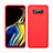 Custodia Silicone Ultra Sottile Morbida 360 Gradi Cover C04 per Samsung Galaxy S10e Rosso