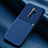 Custodia Silicone Ultra Sottile Morbida 360 Gradi Cover C04 per Xiaomi Redmi Note 8 Pro Blu