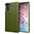 Custodia Silicone Ultra Sottile Morbida 360 Gradi Cover C05 per Samsung Galaxy Note 10 5G Verde