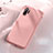Custodia Silicone Ultra Sottile Morbida 360 Gradi Cover C05 per Samsung Galaxy Note 10 Plus Rosa