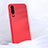 Custodia Silicone Ultra Sottile Morbida 360 Gradi Cover C06 per Huawei P30 Rosso