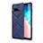 Custodia Silicone Ultra Sottile Morbida 360 Gradi Cover C06 per Samsung Galaxy S10 5G Blu