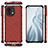 Custodia Silicone Ultra Sottile Morbida 360 Gradi Cover C06 per Xiaomi Mi 11 5G Rosso