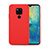 Custodia Silicone Ultra Sottile Morbida 360 Gradi Cover C07 per Huawei Mate 20 Rosso