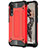 Custodia Silicone Ultra Sottile Morbida 360 Gradi Cover C07 per Huawei P20 Pro Rosso