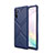 Custodia Silicone Ultra Sottile Morbida 360 Gradi Cover C09 per Samsung Galaxy Note 10 5G Blu