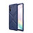 Custodia Silicone Ultra Sottile Morbida 360 Gradi Cover C09 per Samsung Galaxy Note 10 Blu