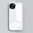 Custodia Silicone Ultra Sottile Morbida 360 Gradi Cover G01 per Apple iPhone 13 Bianco