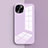 Custodia Silicone Ultra Sottile Morbida 360 Gradi Cover G01 per Apple iPhone 13 Lavanda
