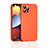 Custodia Silicone Ultra Sottile Morbida 360 Gradi Cover G01 per Apple iPhone 13 Pro Arancione