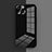 Custodia Silicone Ultra Sottile Morbida 360 Gradi Cover G01 per Apple iPhone 14 Nero