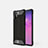 Custodia Silicone Ultra Sottile Morbida 360 Gradi Cover G01 per Samsung Galaxy Note 10 Plus 5G Nero