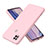 Custodia Silicone Ultra Sottile Morbida 360 Gradi Cover H01P per Xiaomi POCO C3 Oro Rosa