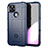Custodia Silicone Ultra Sottile Morbida 360 Gradi Cover J01S per Google Pixel 5 XL 5G Blu