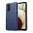 Custodia Silicone Ultra Sottile Morbida 360 Gradi Cover J01S per Samsung Galaxy A04s Blu