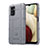 Custodia Silicone Ultra Sottile Morbida 360 Gradi Cover J01S per Samsung Galaxy A04s Grigio