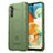 Custodia Silicone Ultra Sottile Morbida 360 Gradi Cover J01S per Samsung Galaxy A14 5G Verde