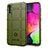 Custodia Silicone Ultra Sottile Morbida 360 Gradi Cover J01S per Samsung Galaxy A70 Verde