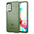 Custodia Silicone Ultra Sottile Morbida 360 Gradi Cover J01S per Samsung Galaxy A72 5G Verde