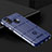 Custodia Silicone Ultra Sottile Morbida 360 Gradi Cover J01S per Samsung Galaxy M21 Blu