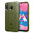 Custodia Silicone Ultra Sottile Morbida 360 Gradi Cover J01S per Samsung Galaxy M30 Verde