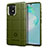 Custodia Silicone Ultra Sottile Morbida 360 Gradi Cover J01S per Samsung Galaxy M80S Verde