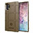 Custodia Silicone Ultra Sottile Morbida 360 Gradi Cover J01S per Samsung Galaxy Note 10 Plus 5G