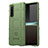 Custodia Silicone Ultra Sottile Morbida 360 Gradi Cover J01S per Sony Xperia 5 IV Verde