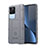 Custodia Silicone Ultra Sottile Morbida 360 Gradi Cover J01S per Xiaomi Poco F4 5G Grigio