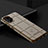 Custodia Silicone Ultra Sottile Morbida 360 Gradi Cover J02S per Samsung Galaxy A51 4G Marrone