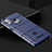 Custodia Silicone Ultra Sottile Morbida 360 Gradi Cover J02S per Samsung Galaxy M01s Blu