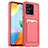 Custodia Silicone Ultra Sottile Morbida 360 Gradi Cover J02S per Xiaomi Redmi 10 India Rosso