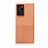 Custodia Silicone Ultra Sottile Morbida 360 Gradi Cover MJ1 per Samsung Galaxy Note 20 Ultra 5G Arancione