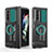 Custodia Silicone Ultra Sottile Morbida 360 Gradi Cover MJ1 per Samsung Galaxy Z Fold3 5G