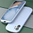 Custodia Silicone Ultra Sottile Morbida 360 Gradi Cover N01 per Apple iPhone 12 Mini Lavanda