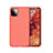 Custodia Silicone Ultra Sottile Morbida 360 Gradi Cover per Apple iPhone 11 Pro Max Arancione
