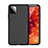Custodia Silicone Ultra Sottile Morbida 360 Gradi Cover per Apple iPhone 11 Pro Nero